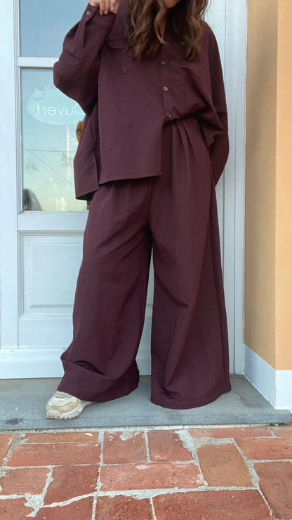 Pantalone Aldo Burgundy