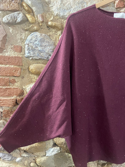 Maglia Odessa melanzana
