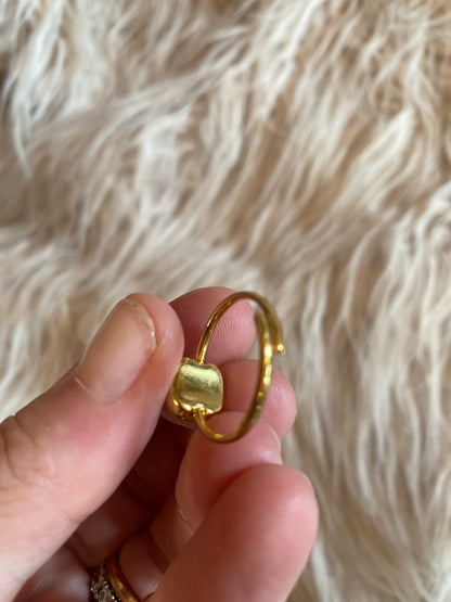 Anello Nud rosa