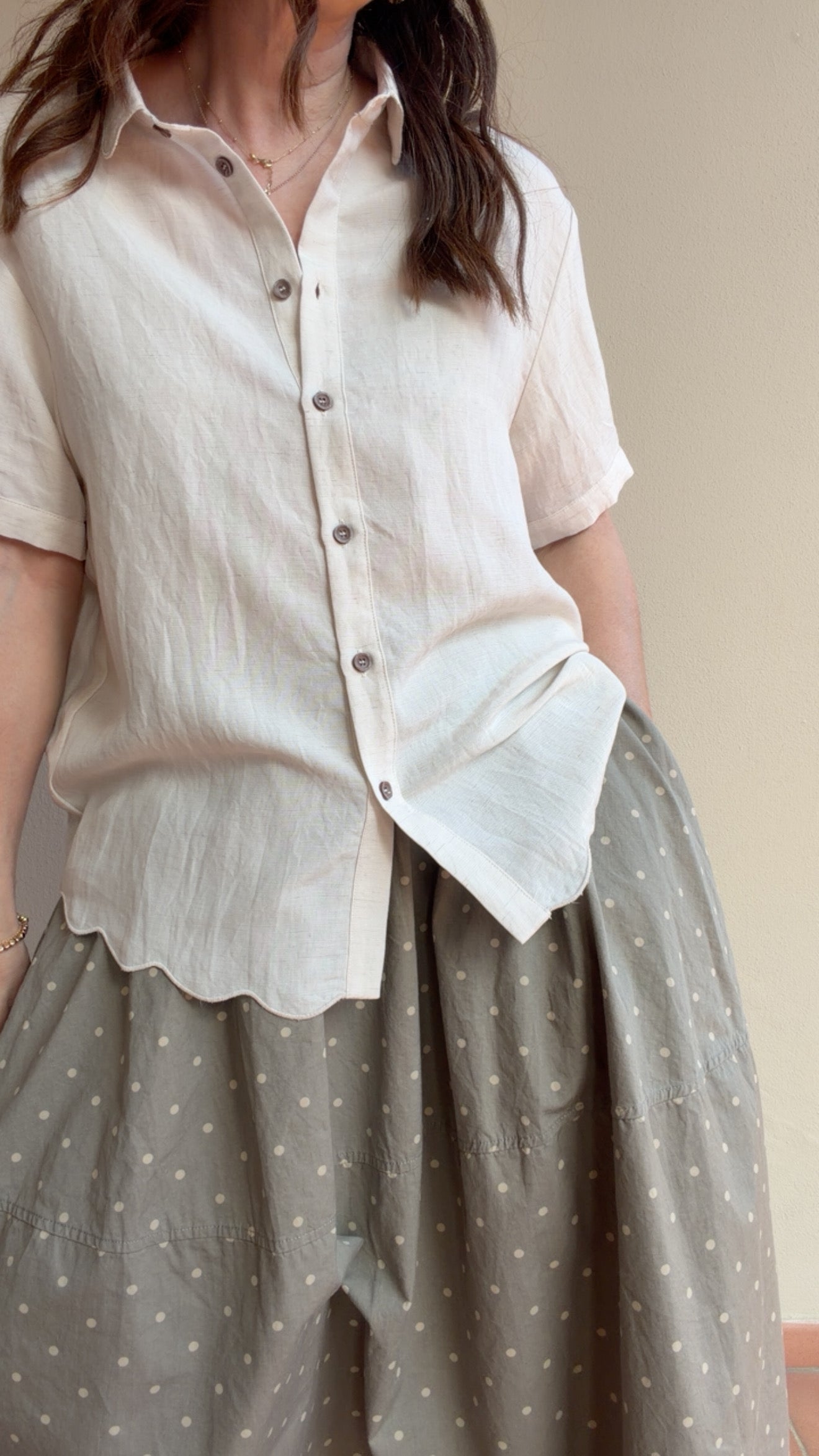 Camicia Wendy milk