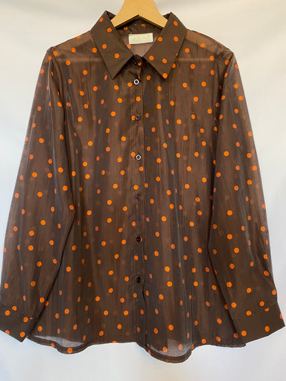 Camicia Daisy choco