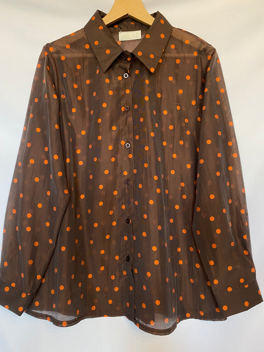 Camicia Daisy choco