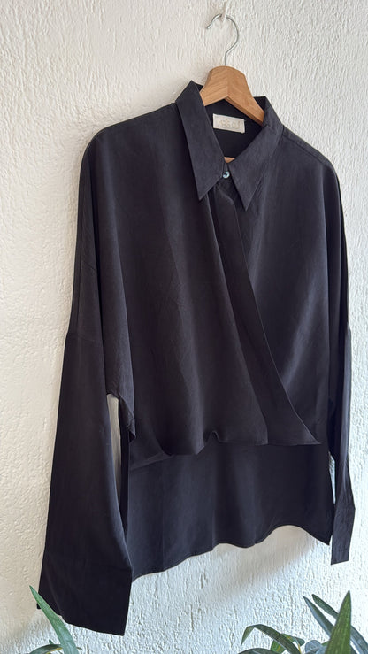 Camicia Baloon nera