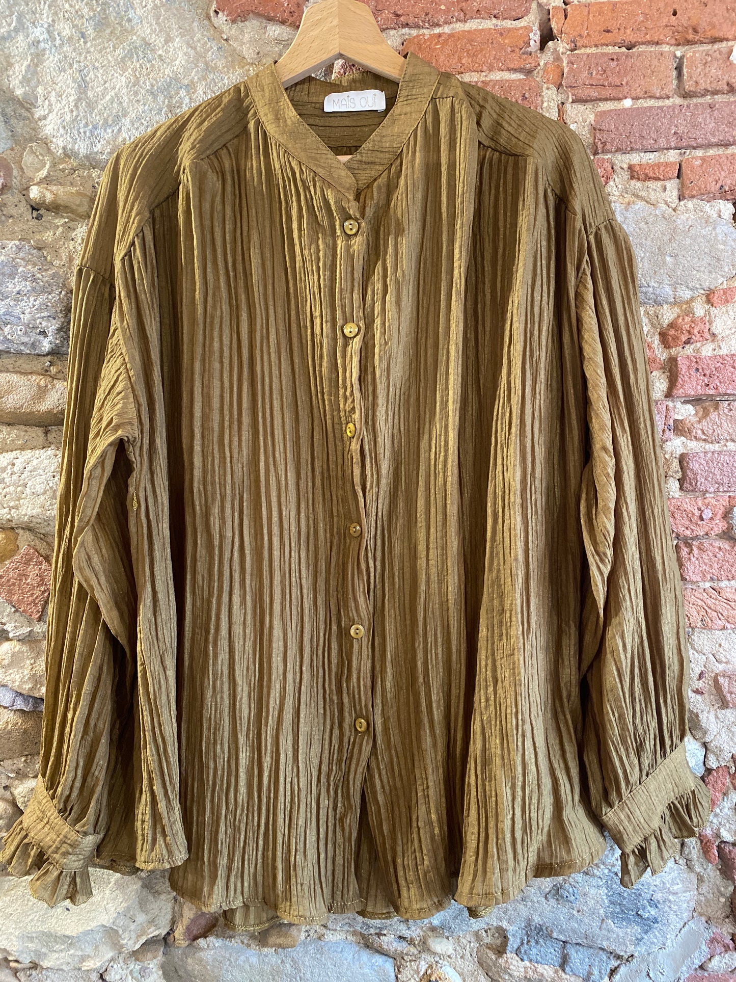 Camicia Evan dark dorè