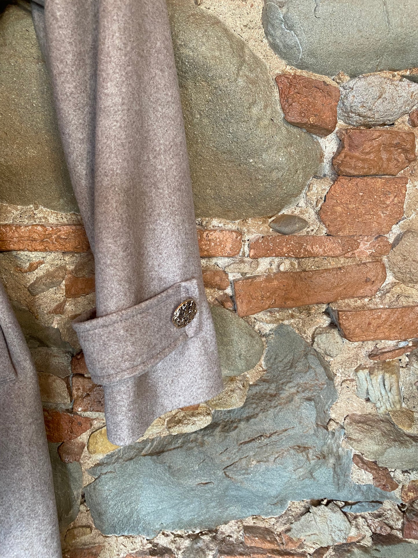 Cappotto Brigitte cipria