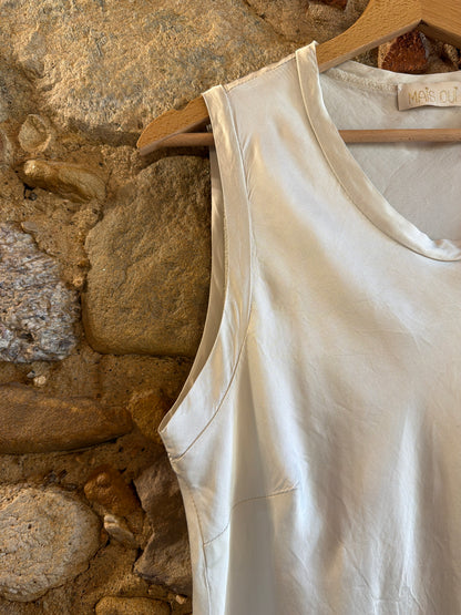 Top Satin Avorio