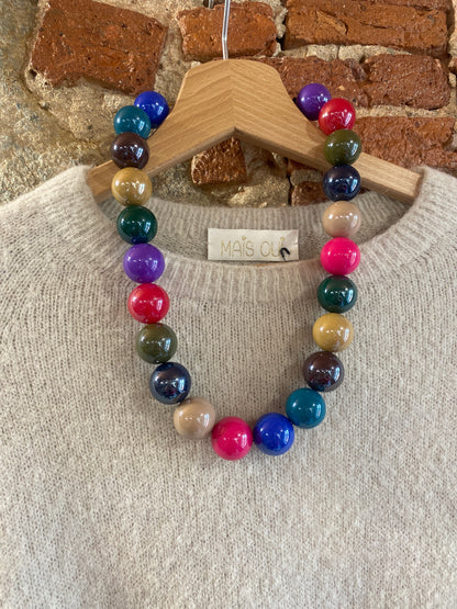 Collana Bonbon multicolor