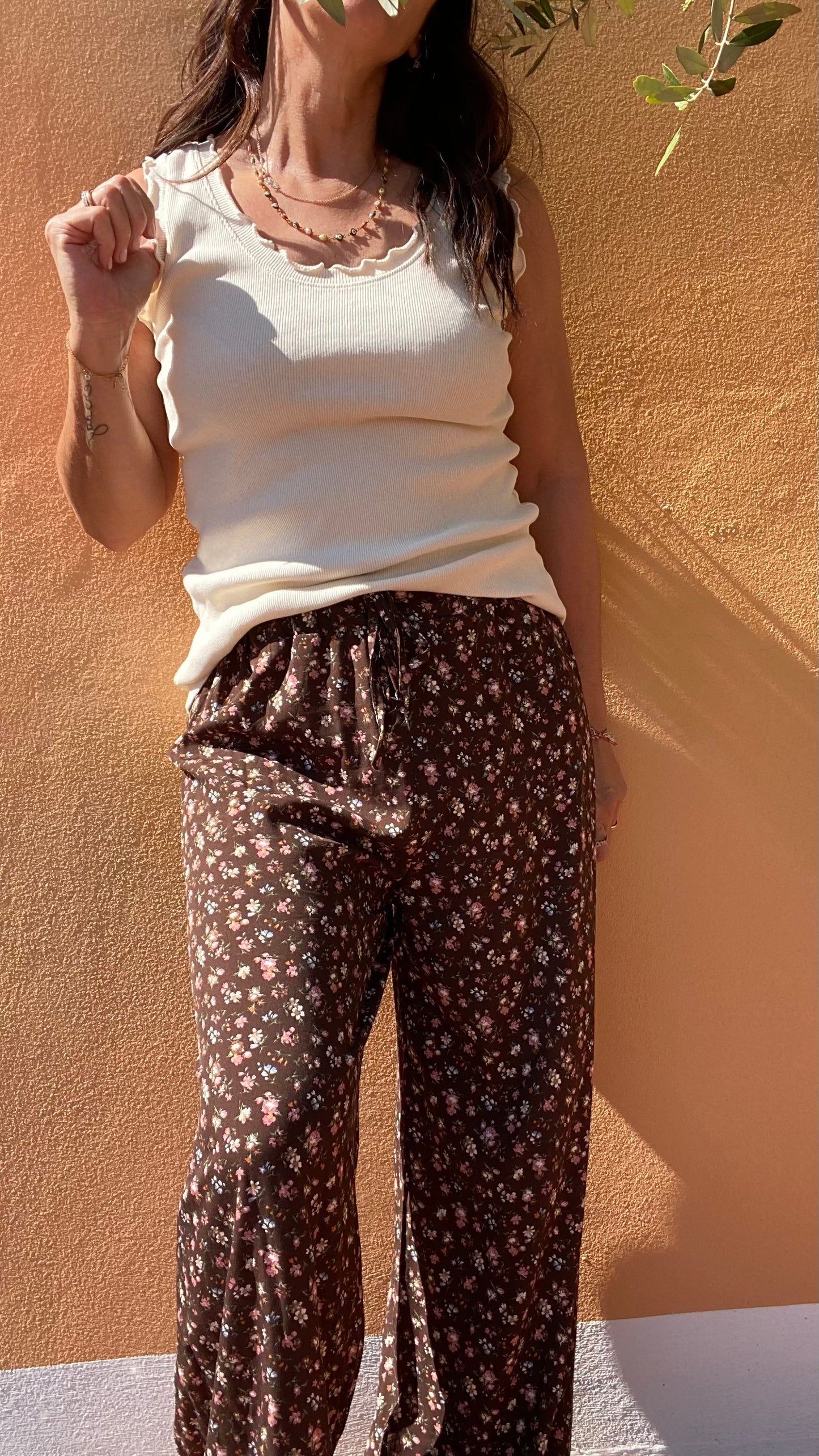 Pantalone Ninon ciocco