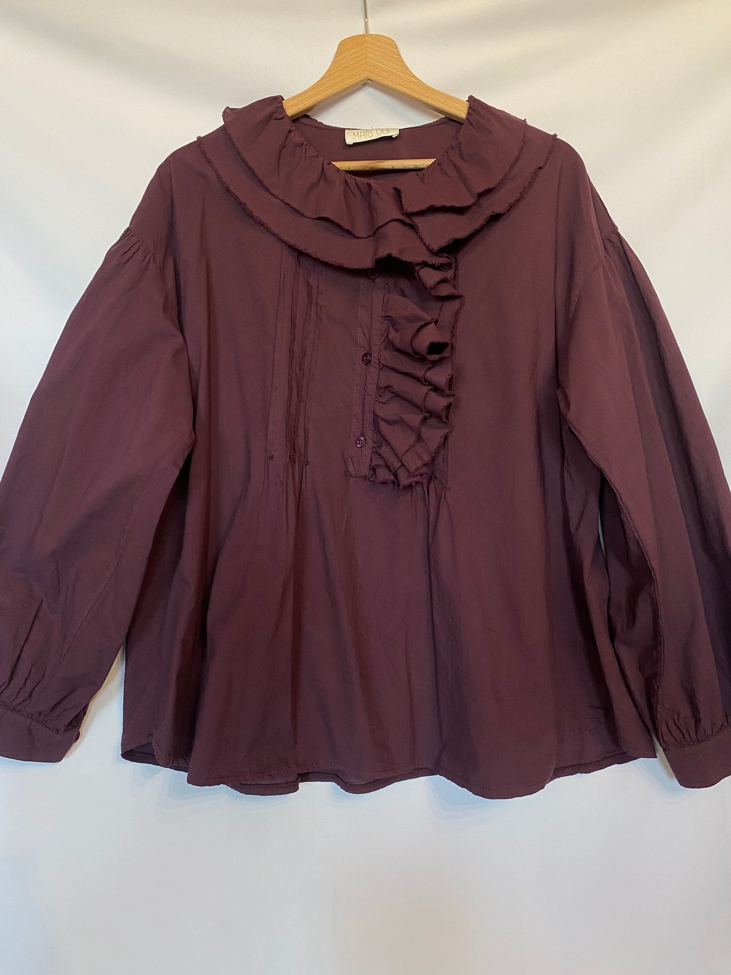 Camicia Adelina prune