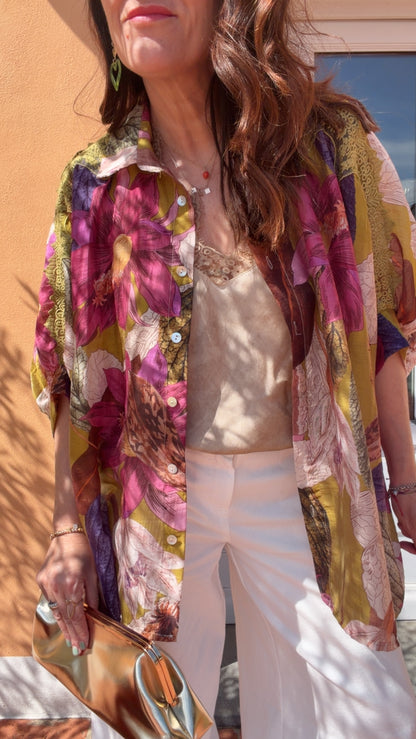 Camicia Iris multicolor