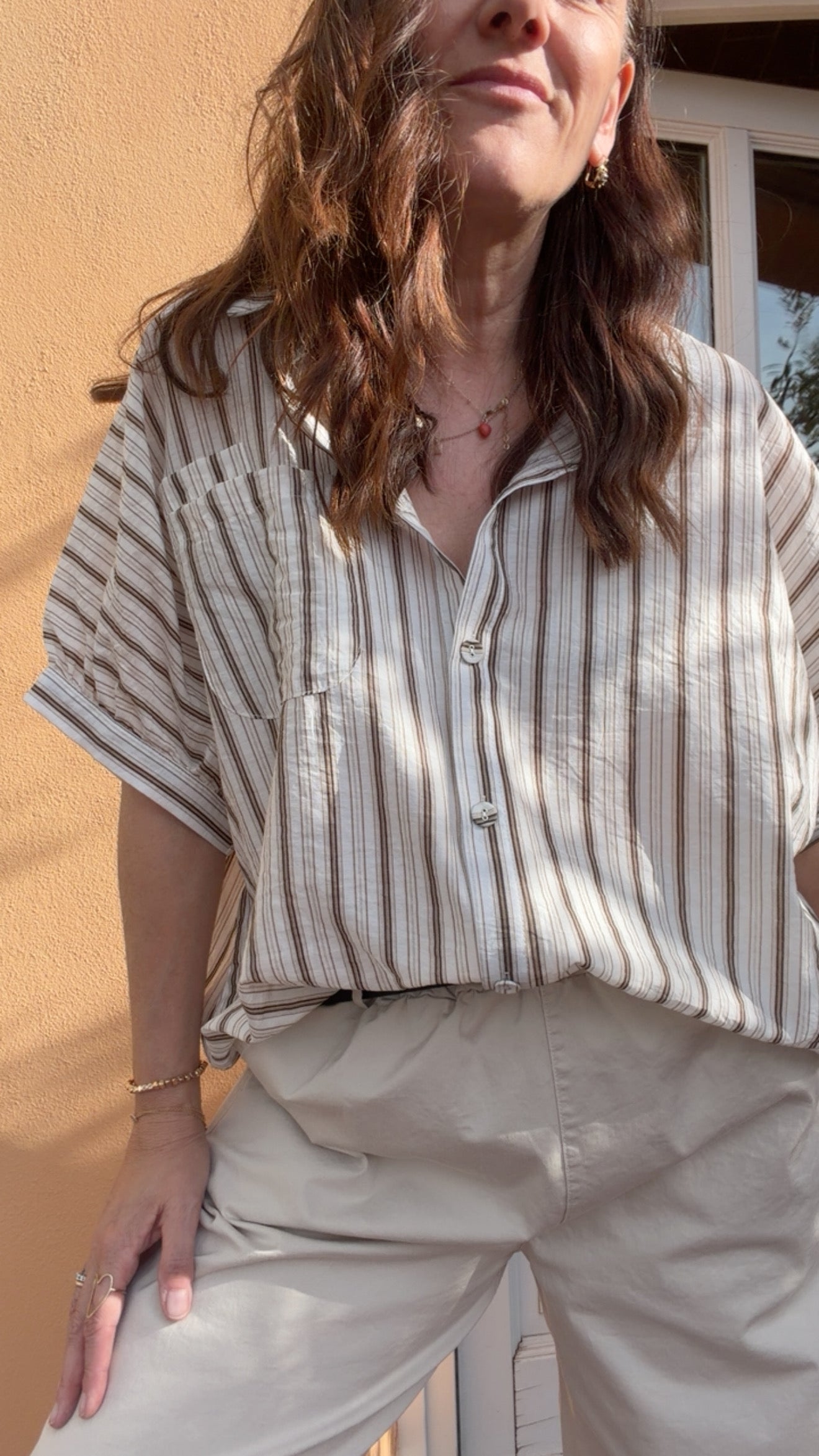 Camicia Brianna choco
