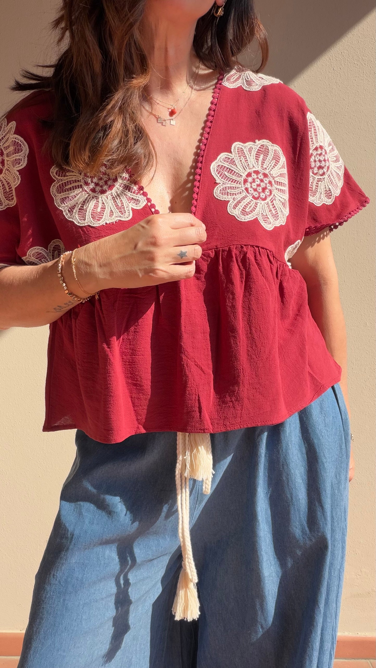 Blusa Cindy red