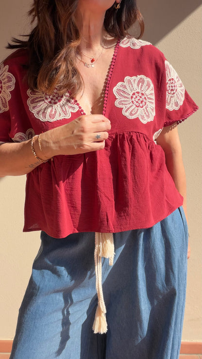 Blusa Cindy red