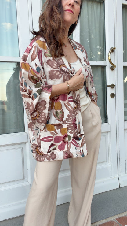 Kimono Mali Écru