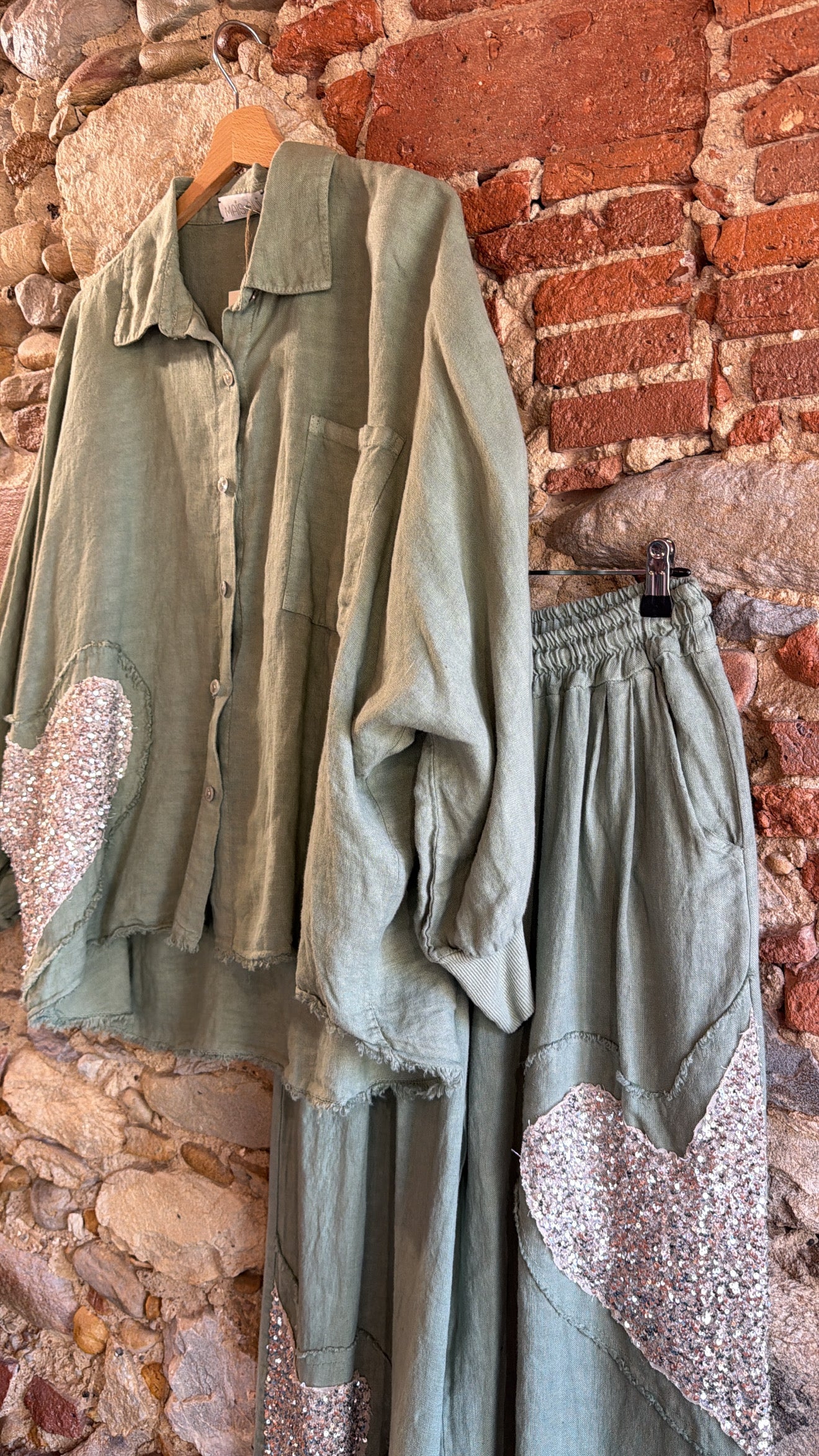 Completo Batticuore green