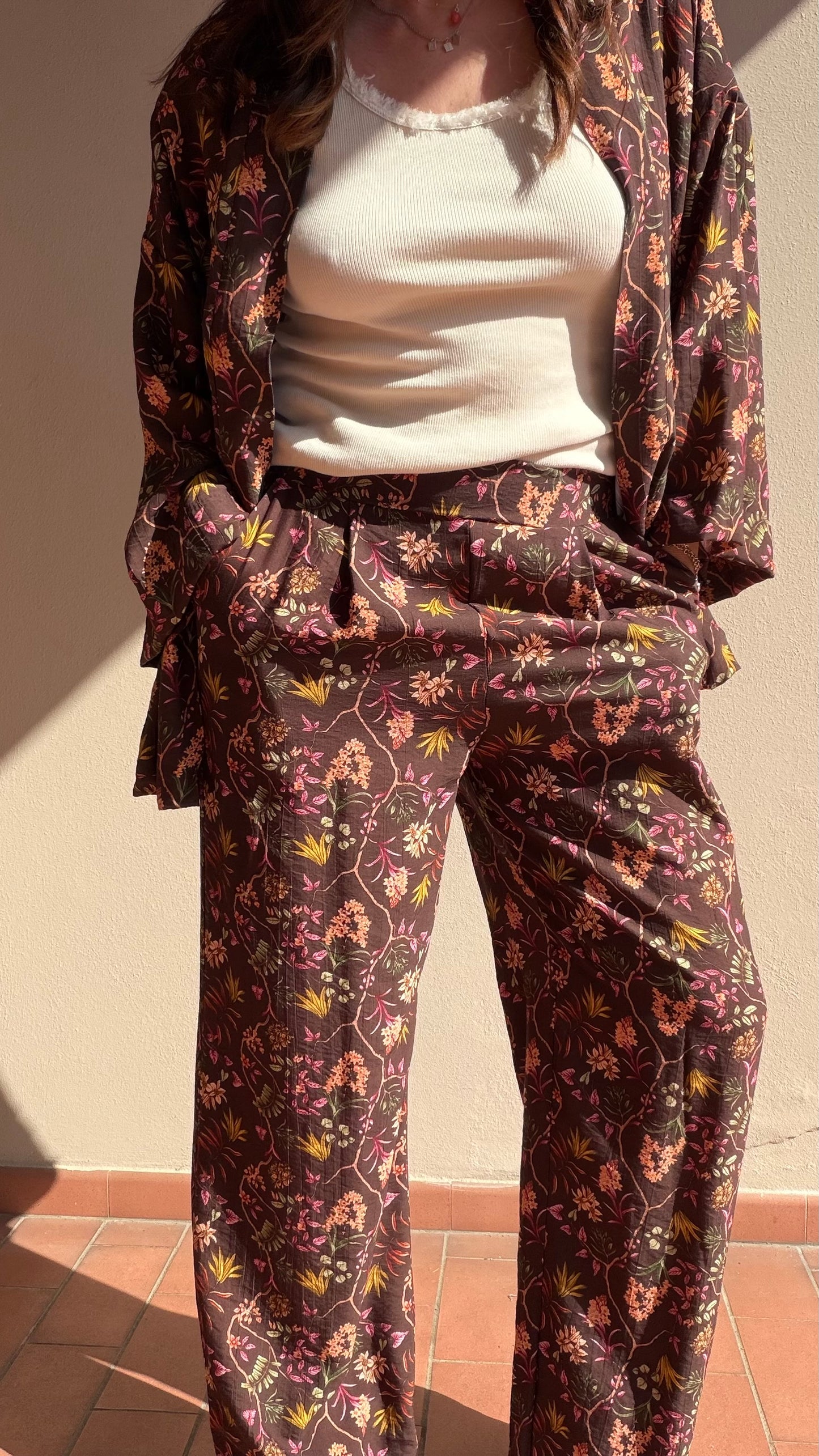 Pantalone Mali choco