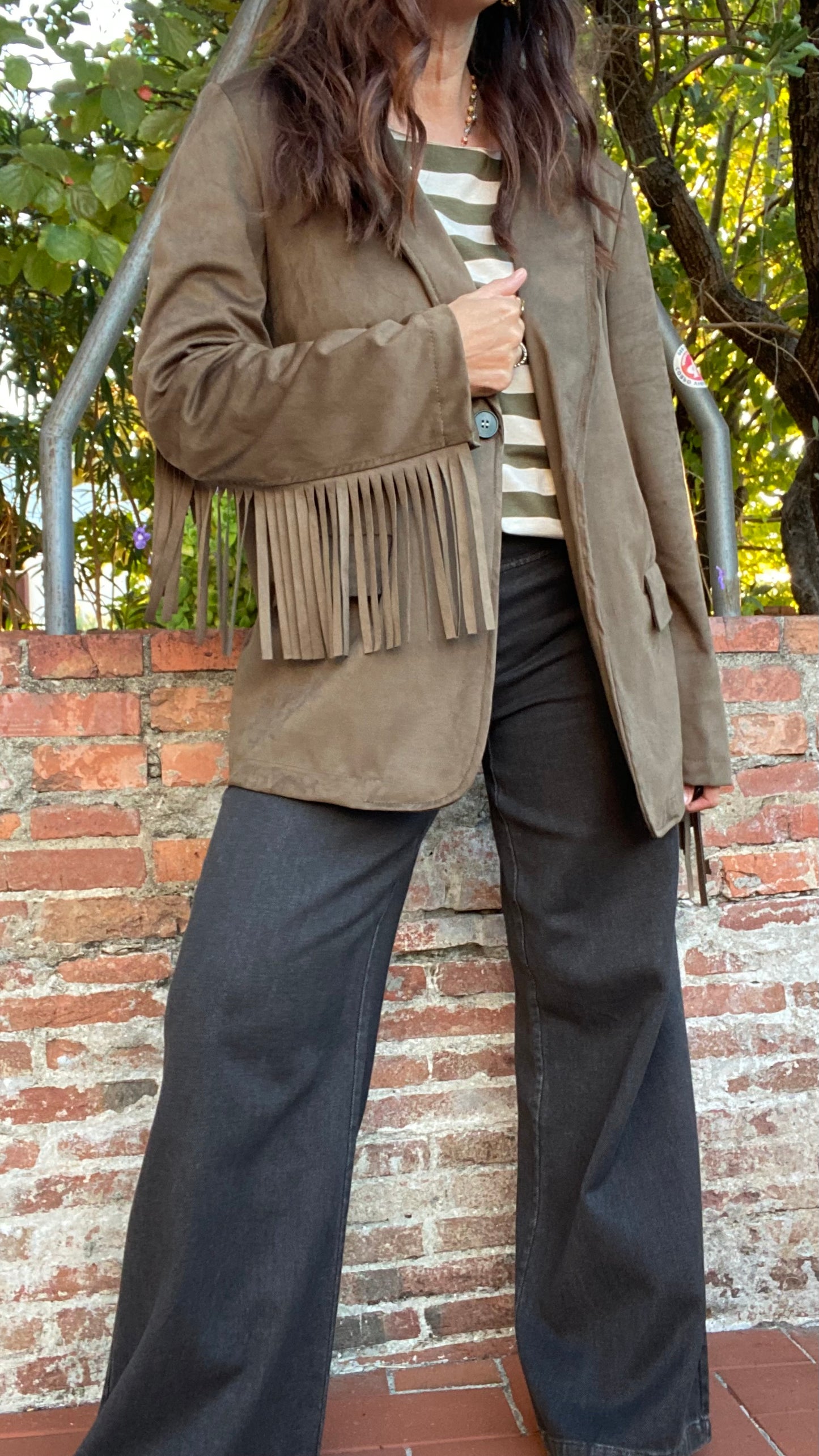 Giacca Shary verde oliva