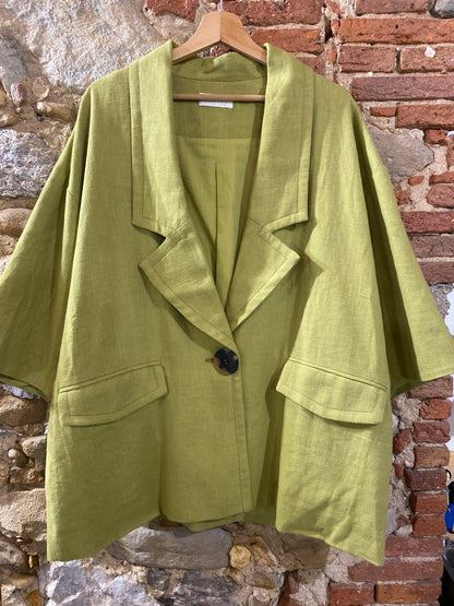 Blazer Odette verde pistacchio