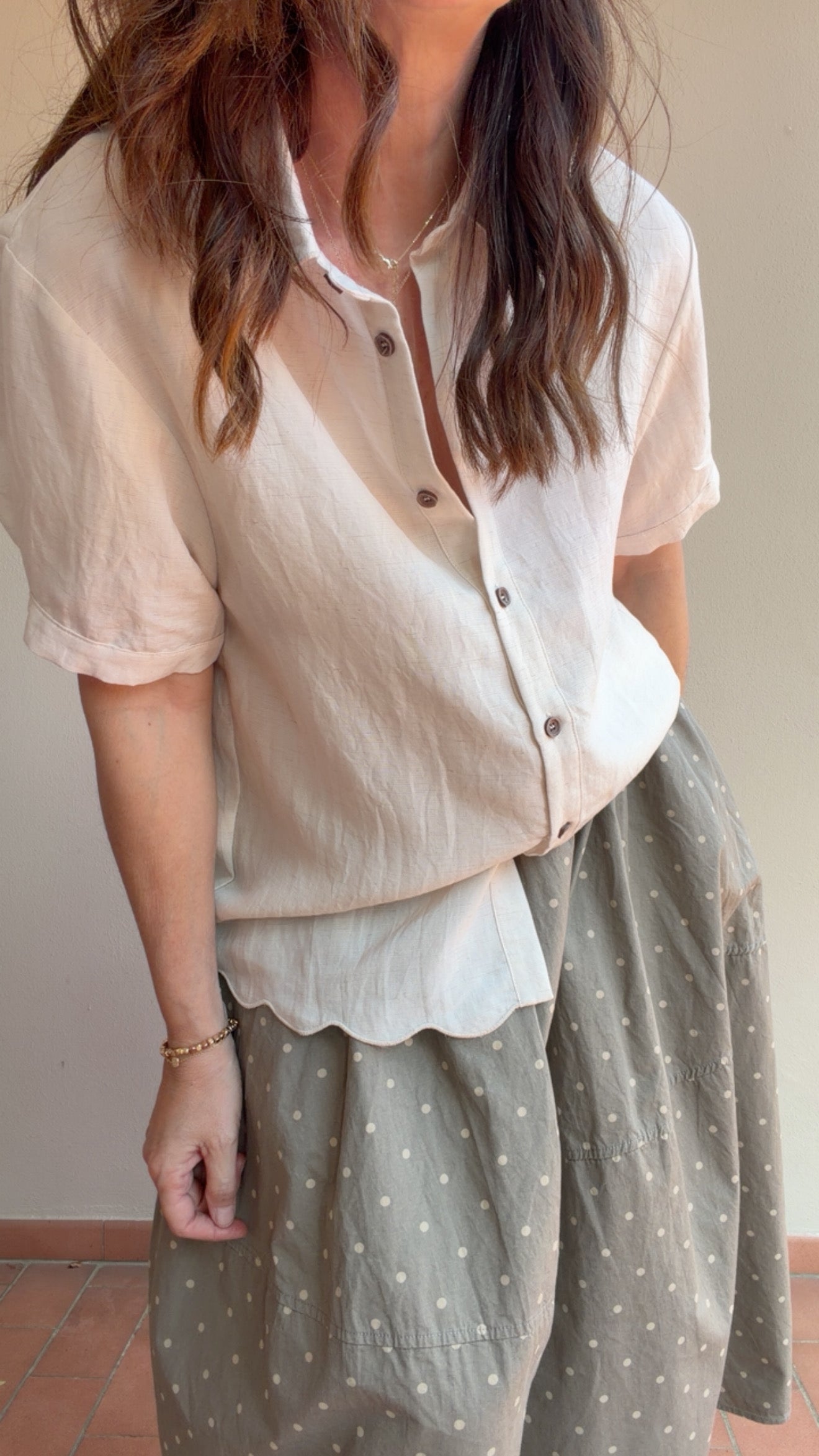 Camicia Wendy milk