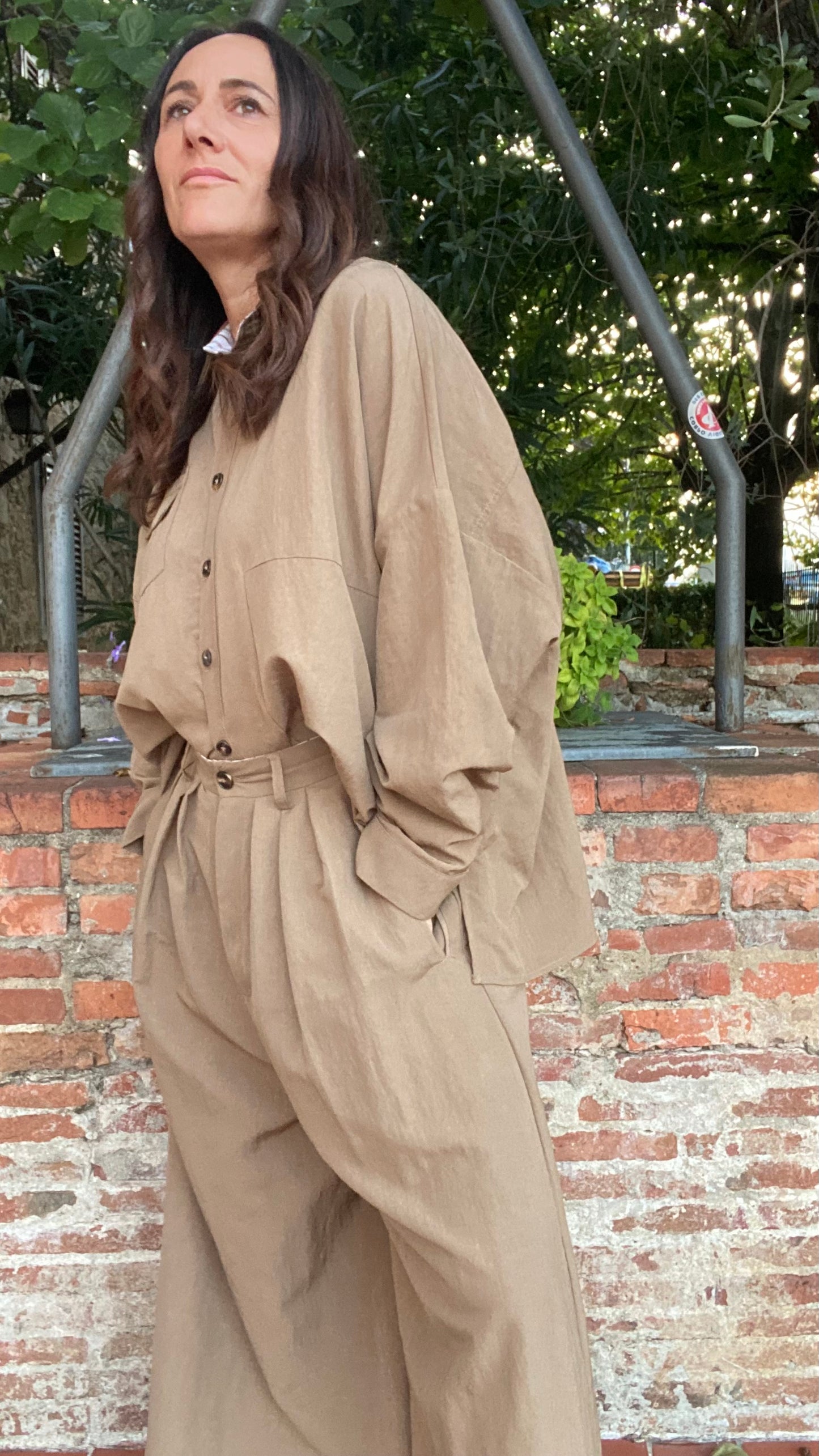 Camicia Aldo taupe