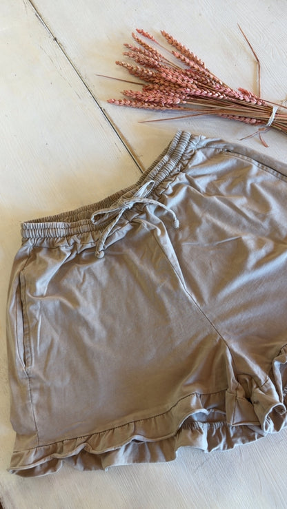 Pantaloncino Simon sand delavè