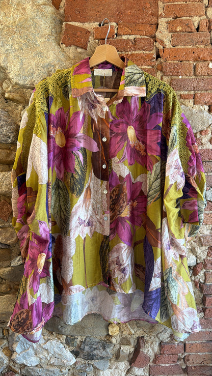Camicia Iris multicolor