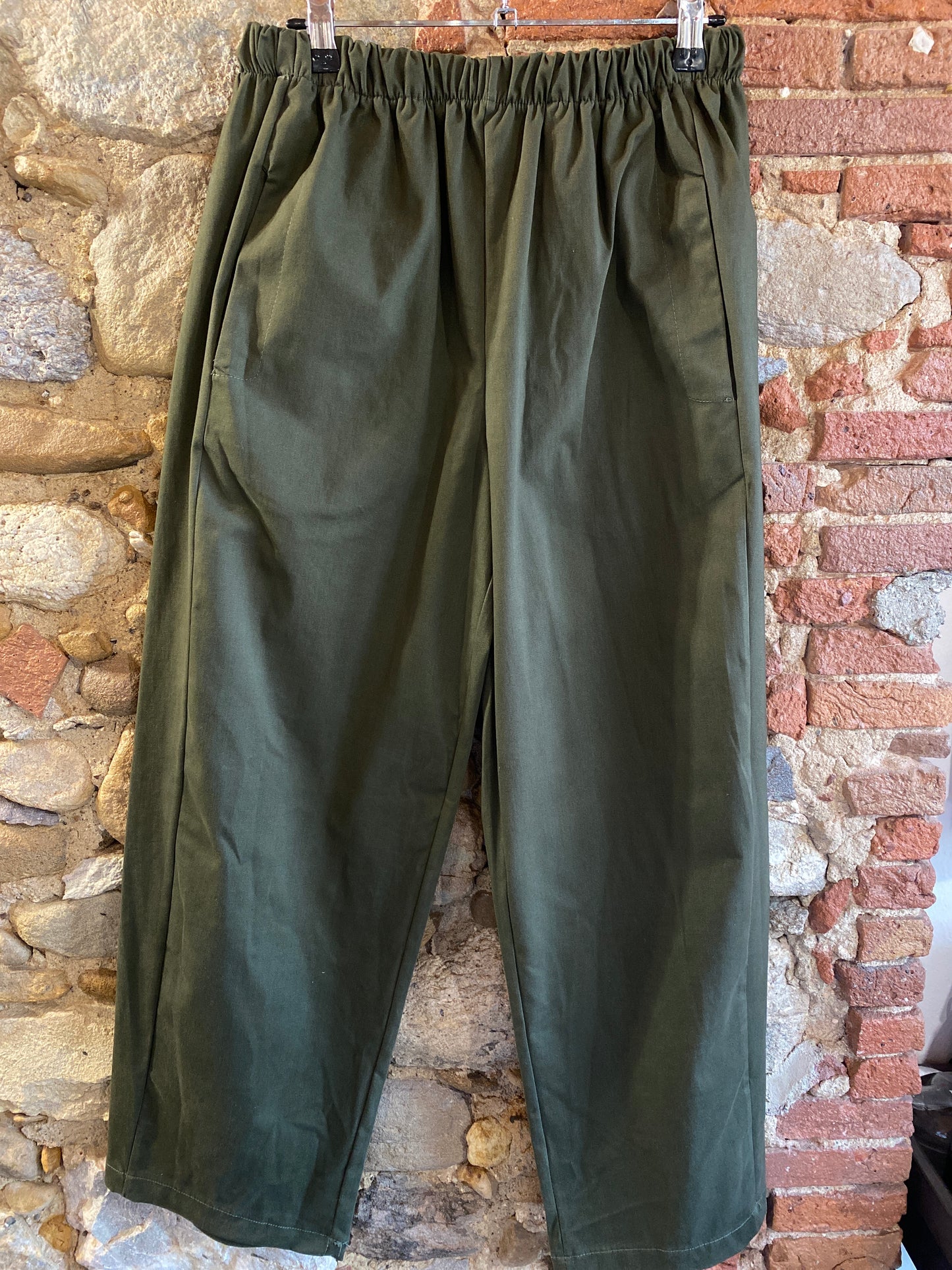 Pantalone Geremia verde oliva