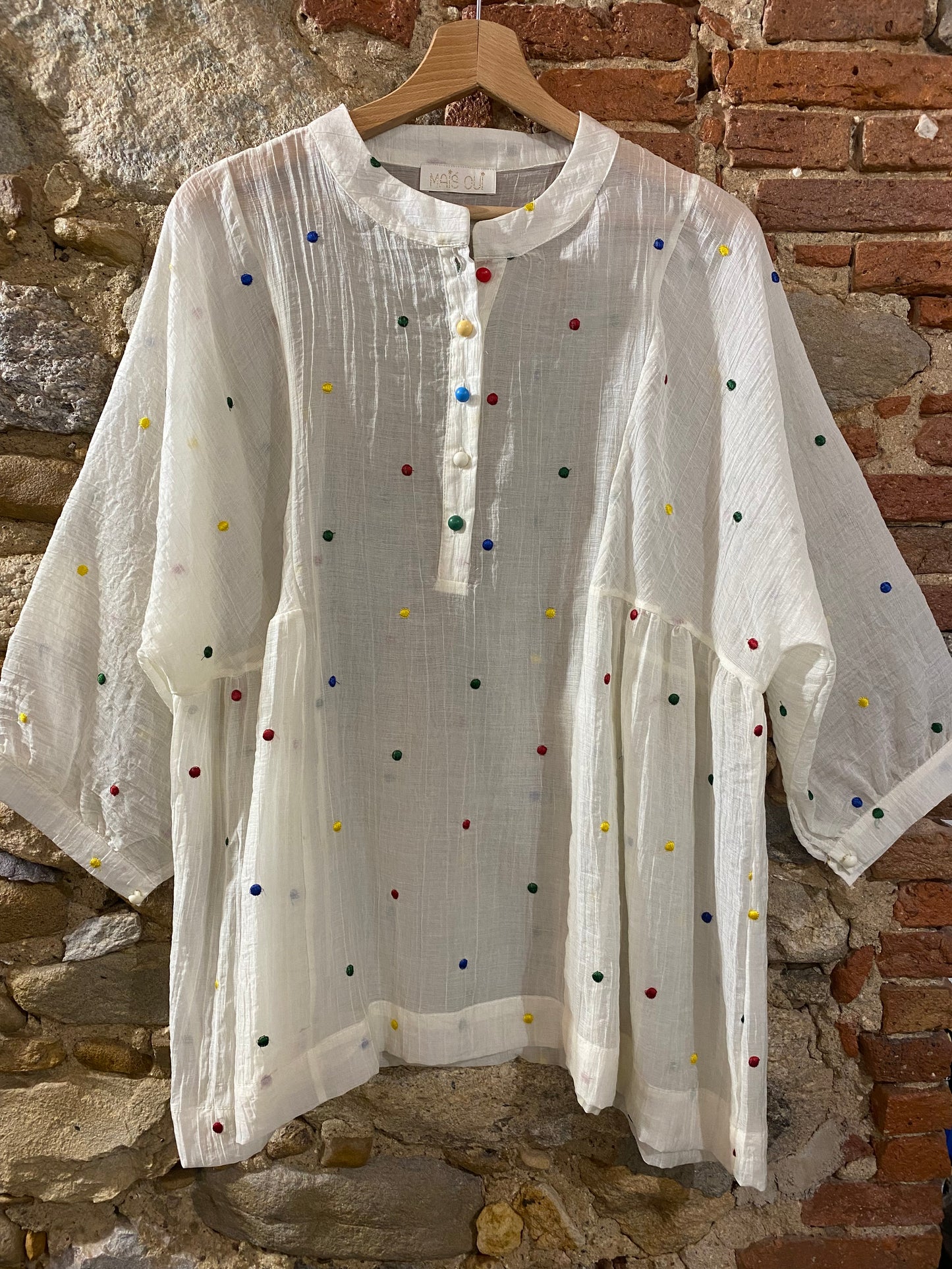 Camicia Pois multicolor