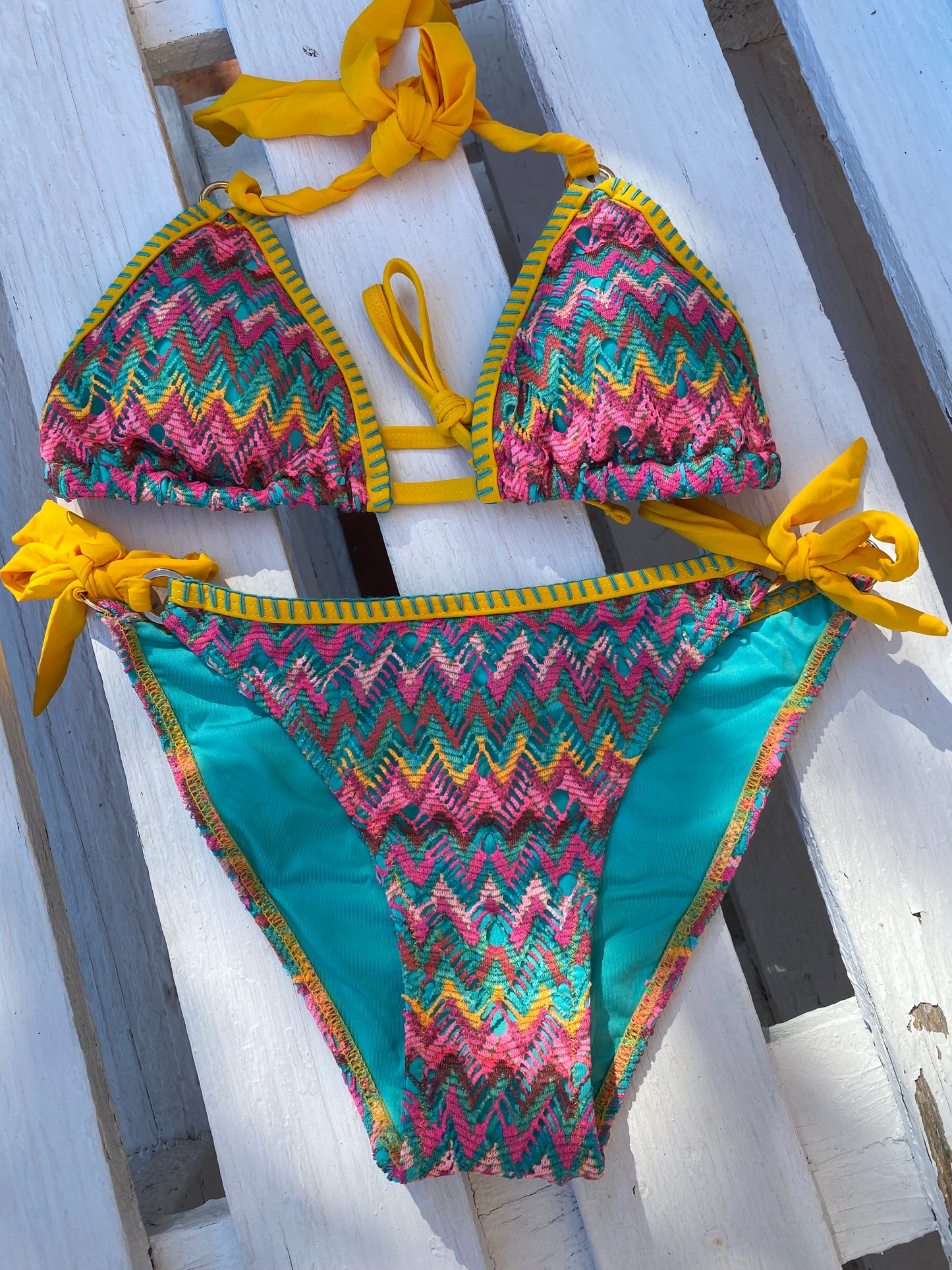 Bikini Malibu verde