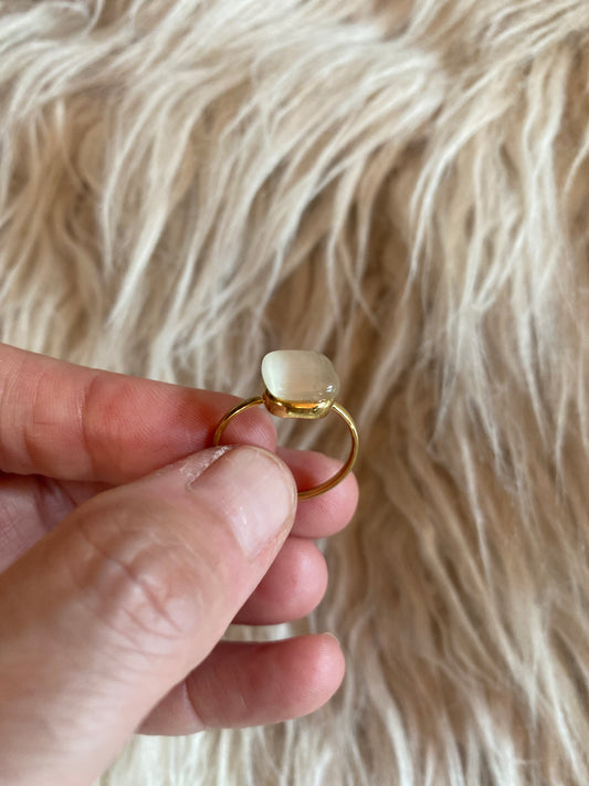 Anello Nud rosa