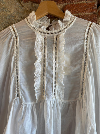 Blusa Butterfly white