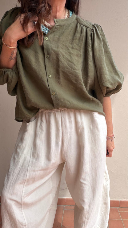 Camicia Delice oliva