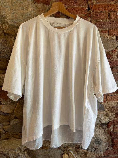 T-shirt Camille white