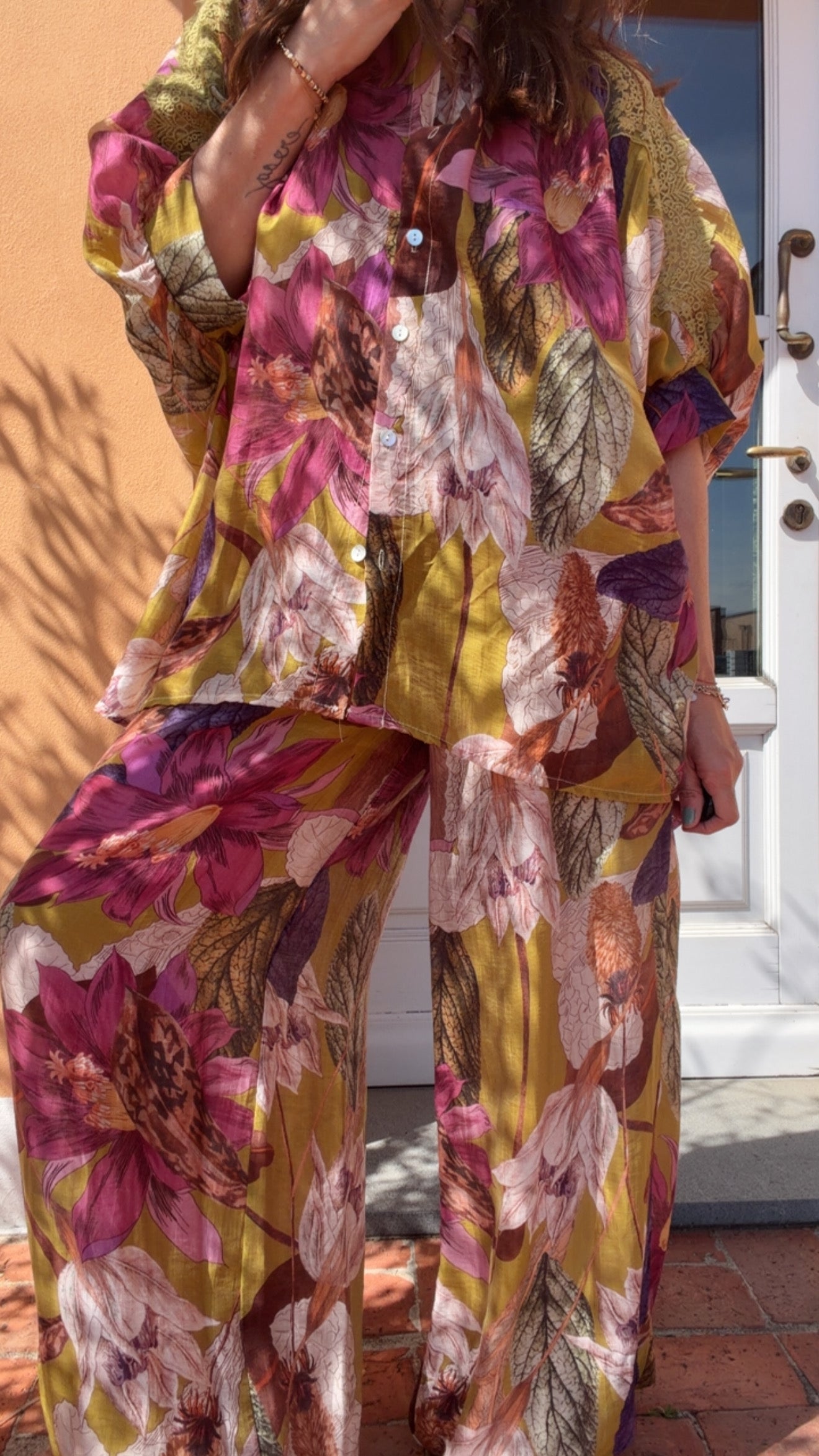 Pantalone Iris multicolor