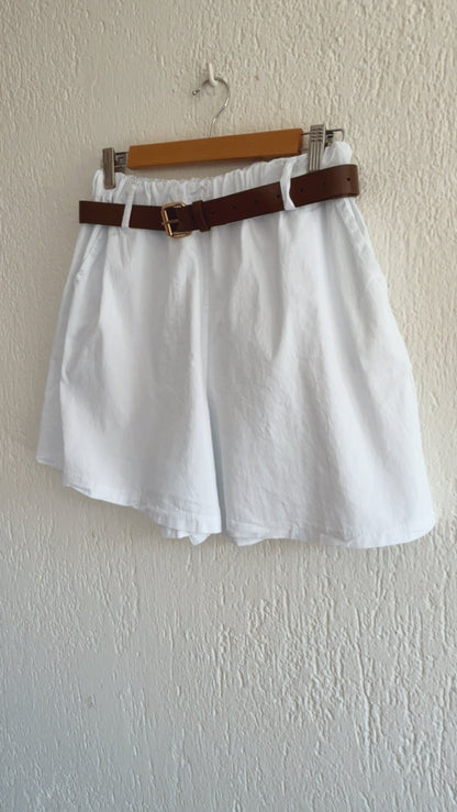 Pantaloncino Priam white