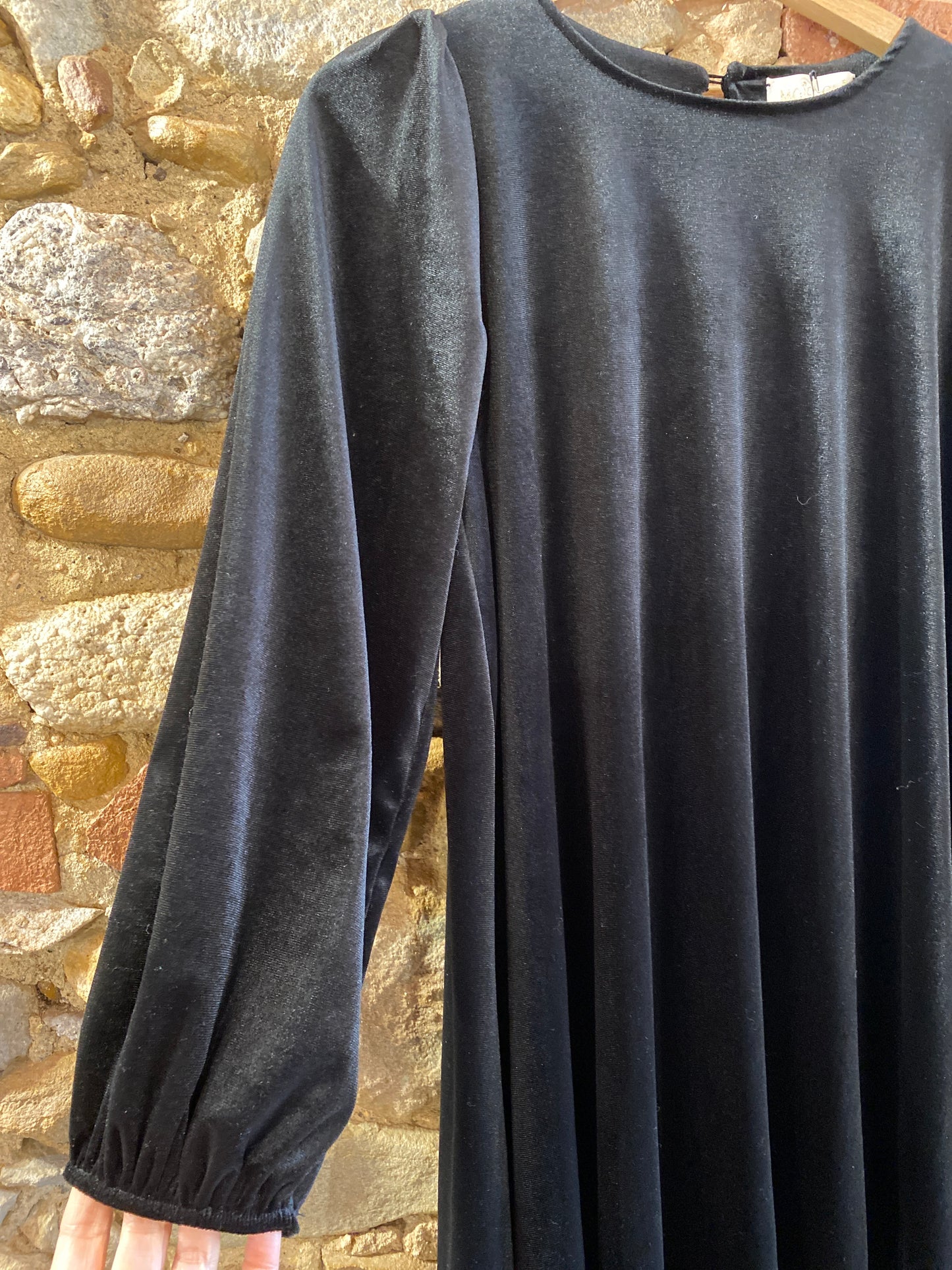 Abito Juliette velvet black