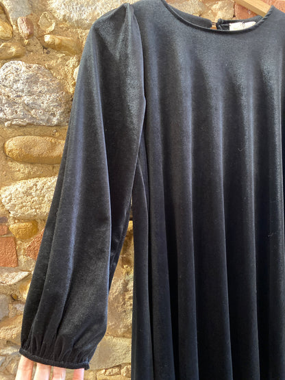 Abito Juliette velvet black