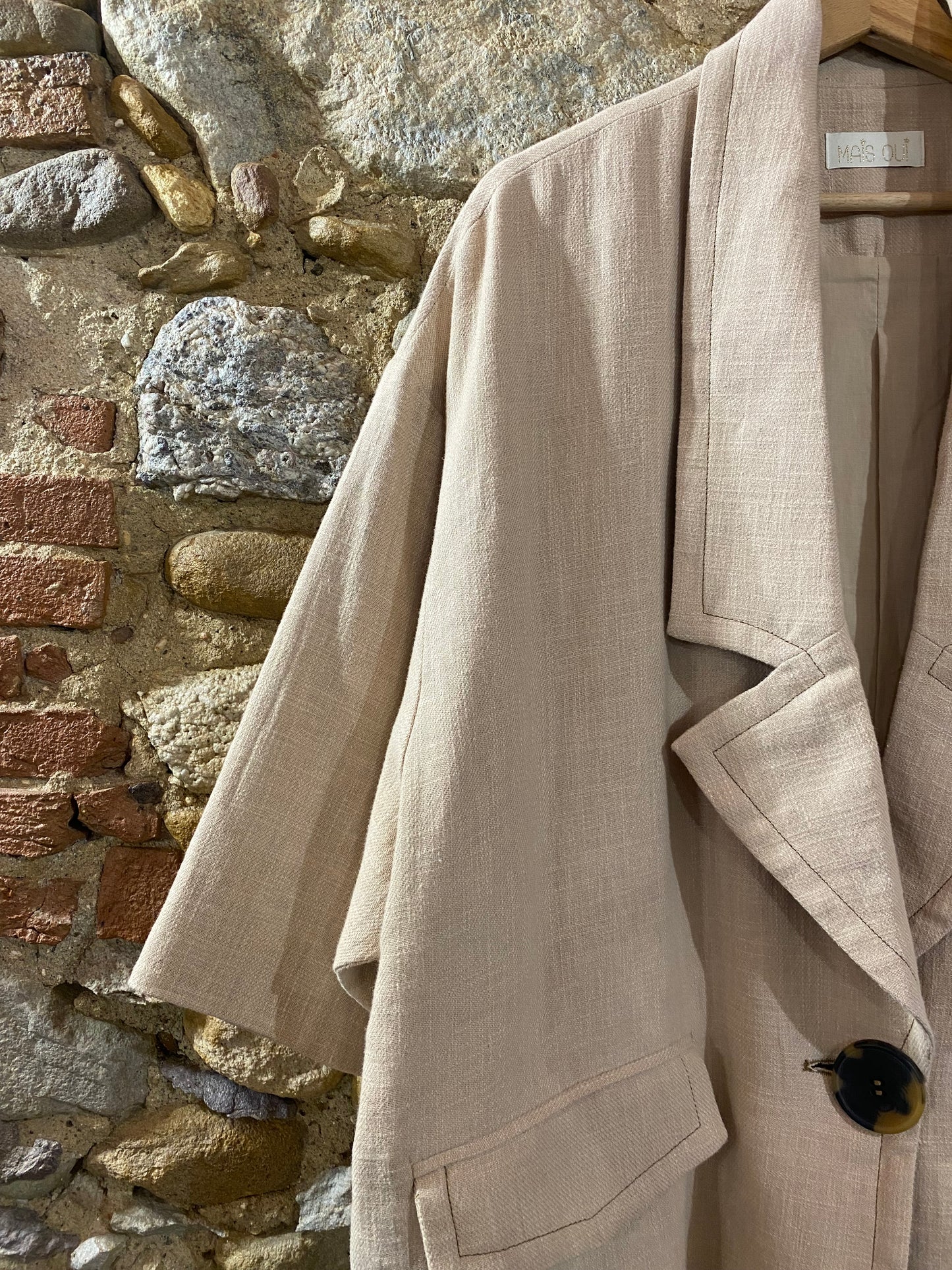 Blazer Odette cipria