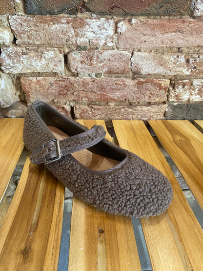 Ballerine Teddy taupe