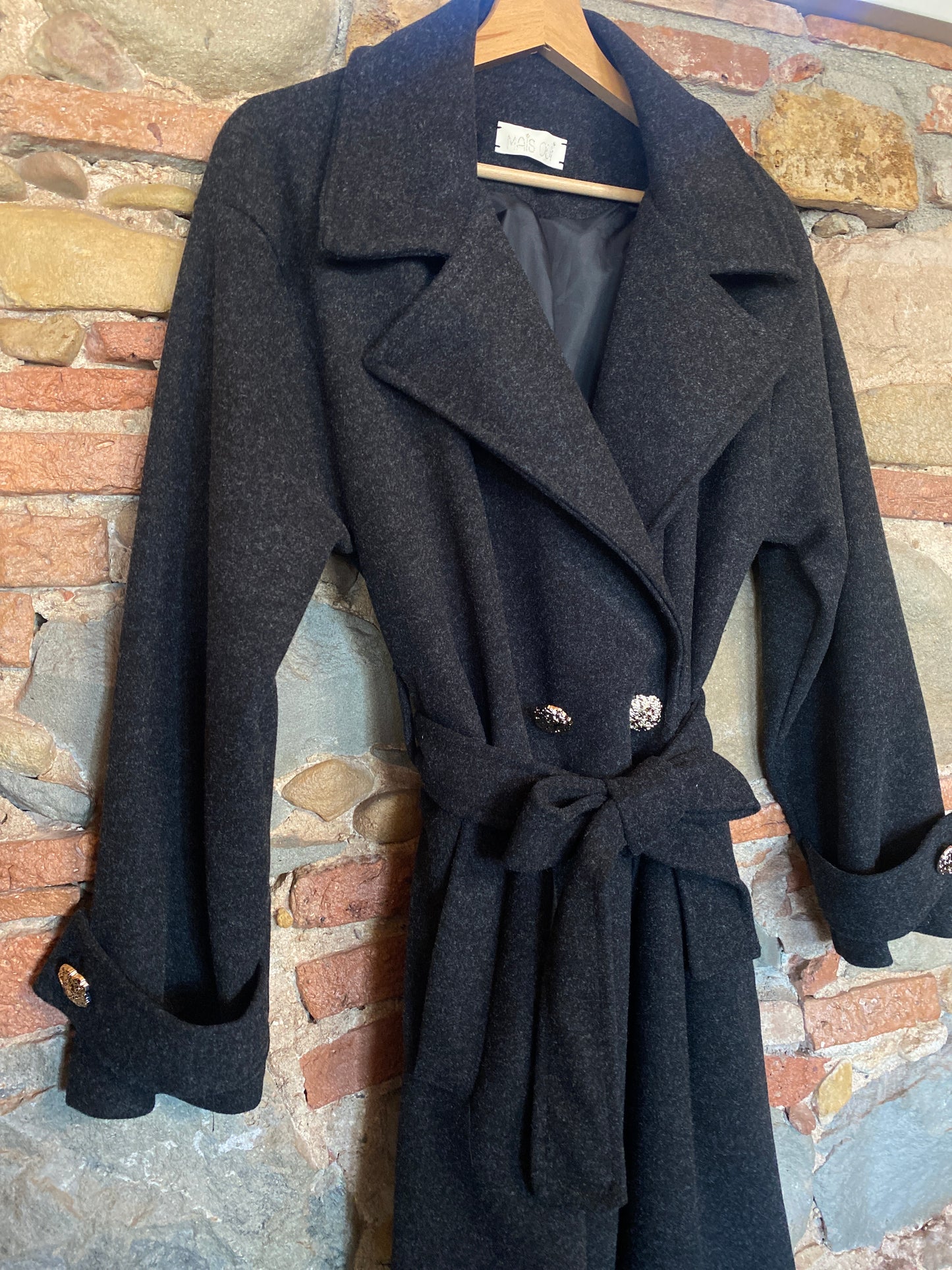 Cappotto Brigitte dark grey