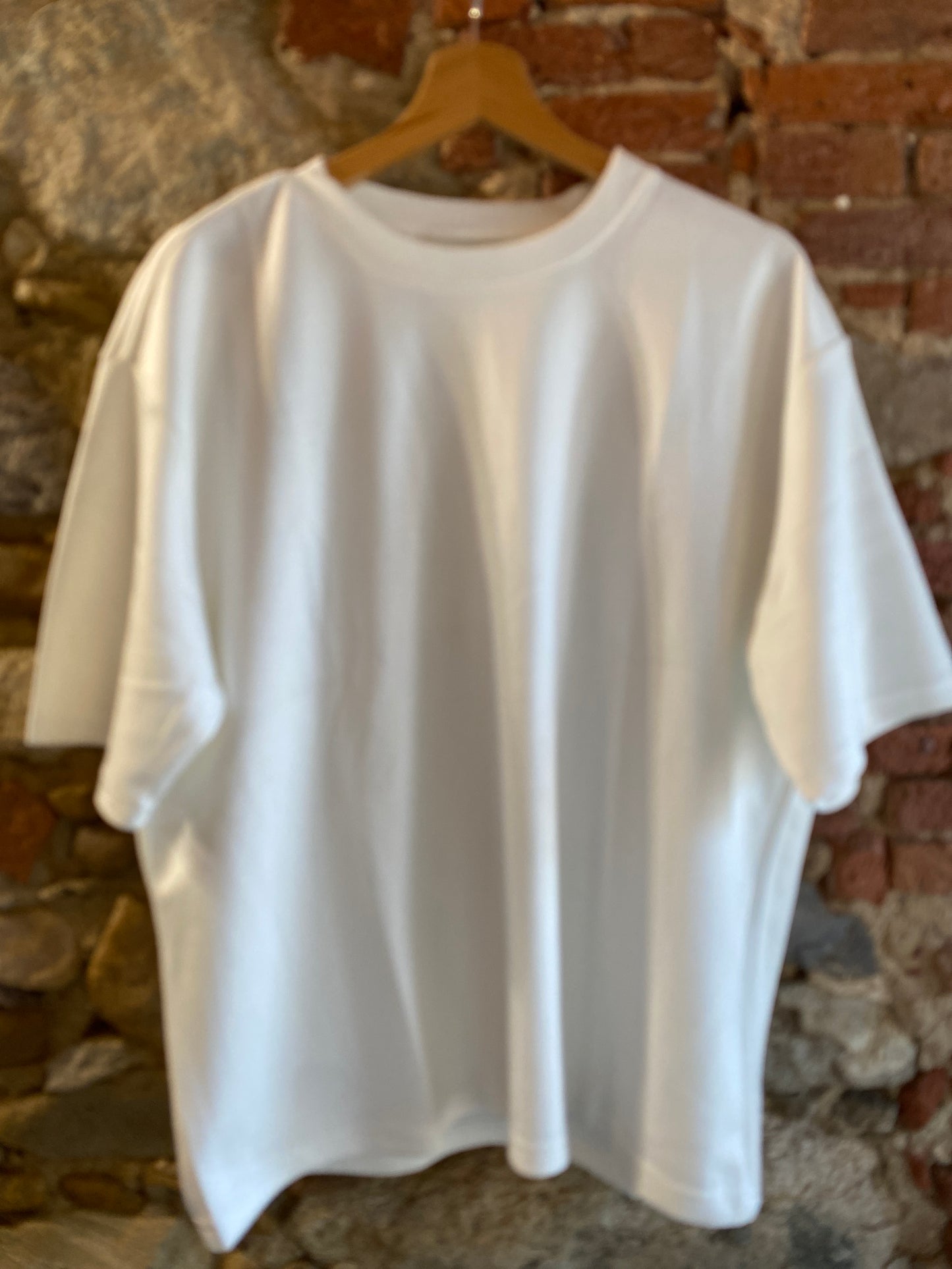 T-shirt Camelia white