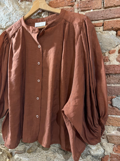 Camicia Delice terracotta