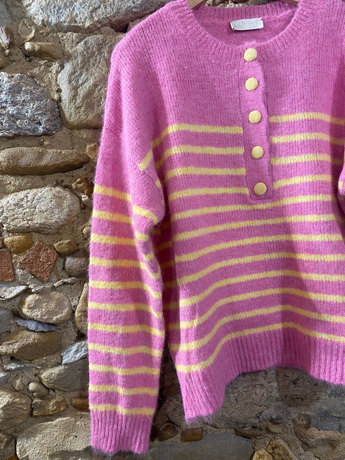 Maglia Emily Pink yellow