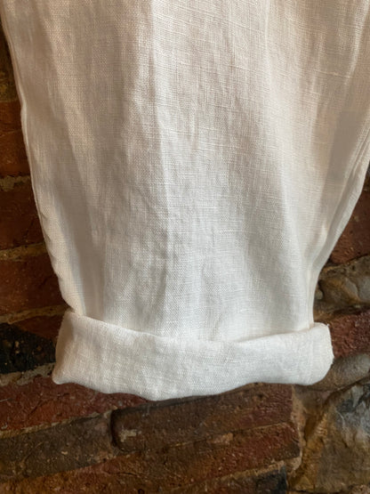 Pantalone Sweet Lino colore bianco