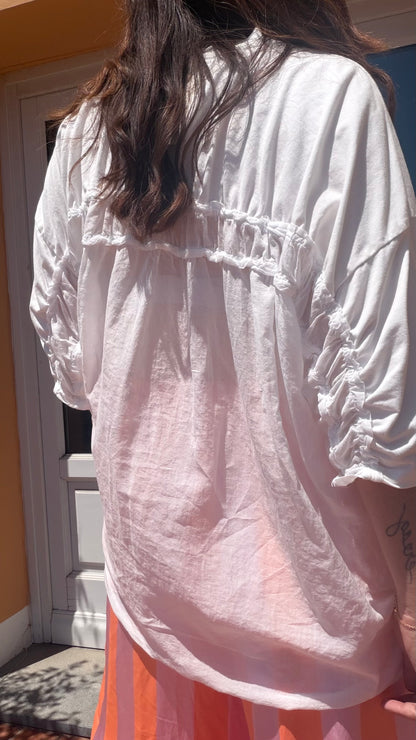 T-shirt Camille white