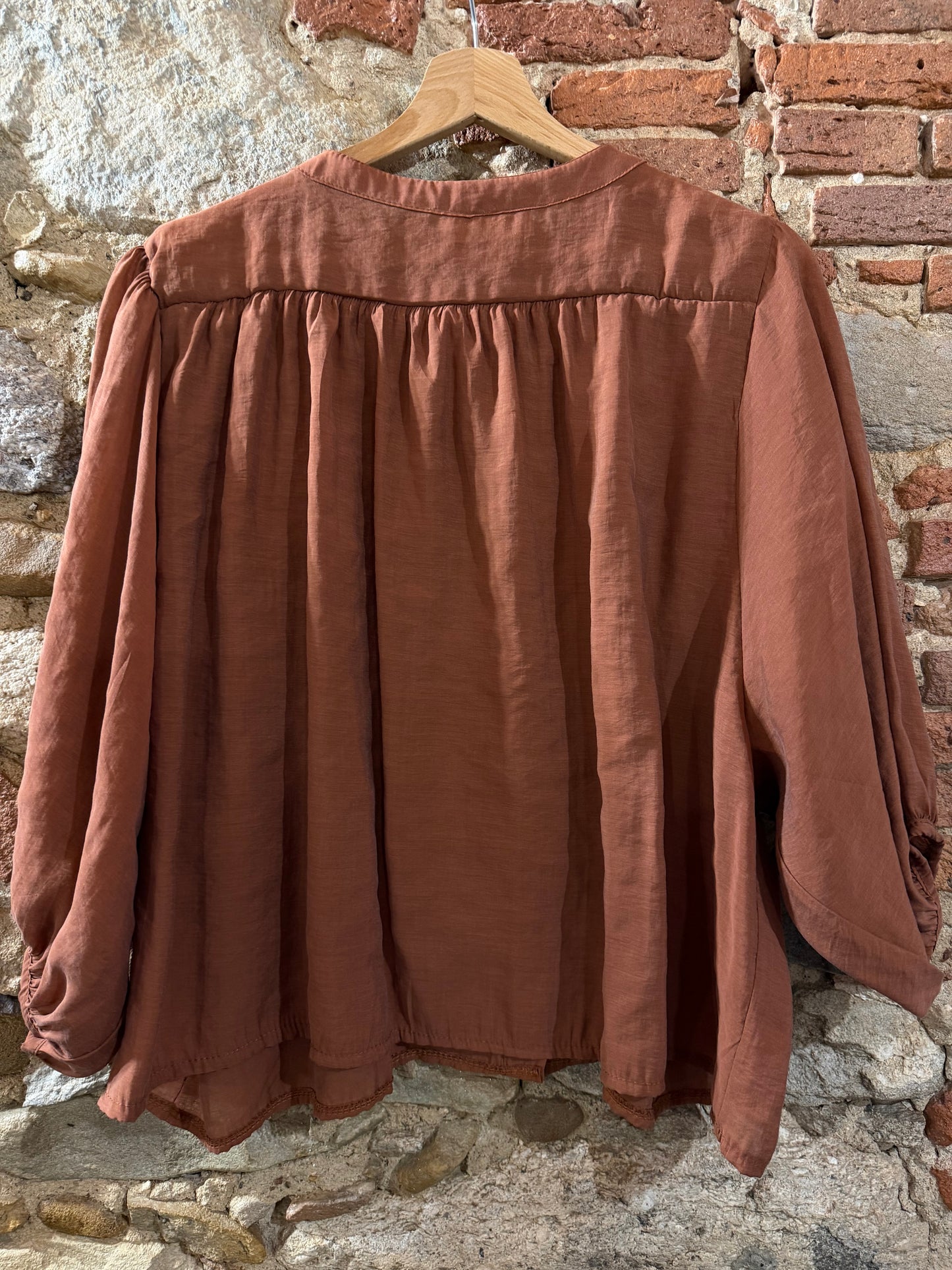 Camicia Delice terracotta
