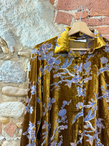 Camicia Brocante green