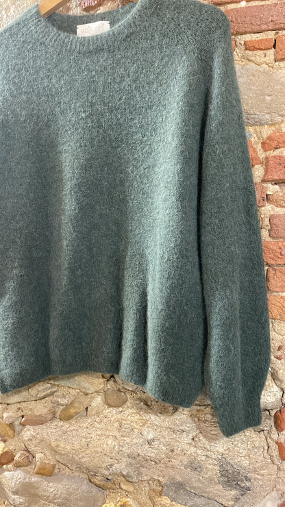 Maglioncino Dorothea verde salvia