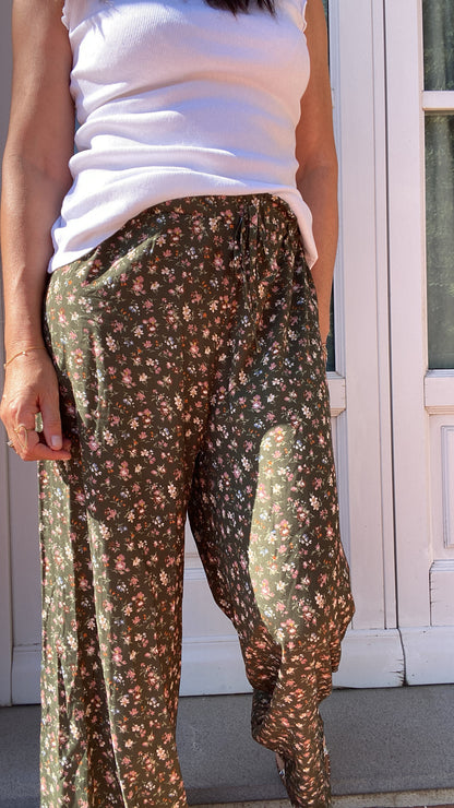 Pantalone Ninon verde