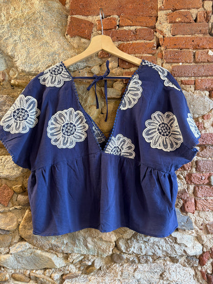 Blusa Cindy blu